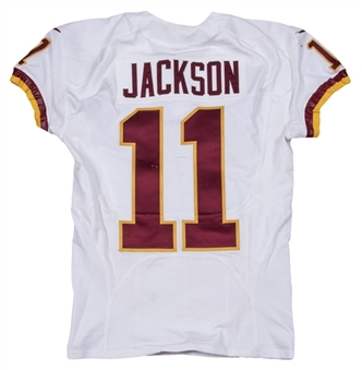2016 DeSean Jackson Game Used & Photo Matched Washington Redskins Road Jersey Used on 9/25/2016 vs New York Giants (Jackson LOA)